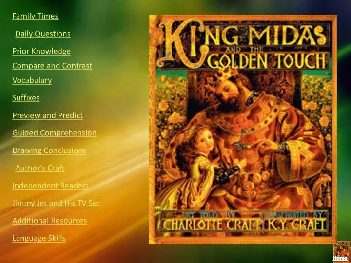 King Midas & The Golden Touch Quiz - ProProfs Quiz