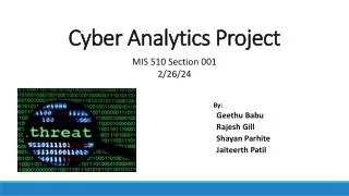 Cyber Analytics Project