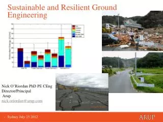 Sustainable and Resilient Ground Engineering