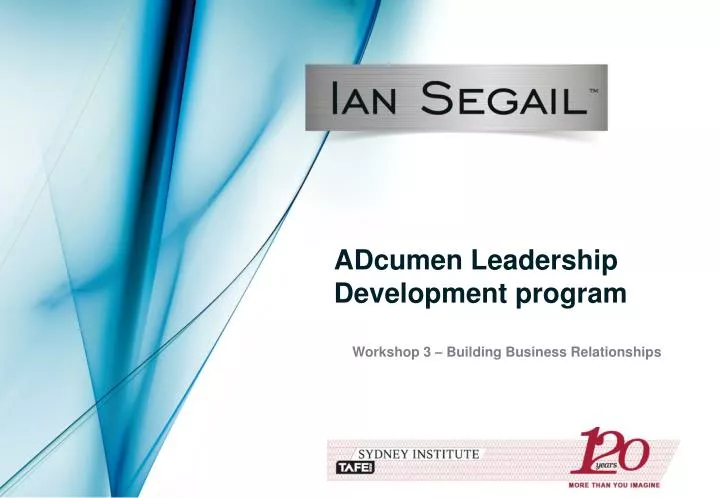 adcumen leadership development program