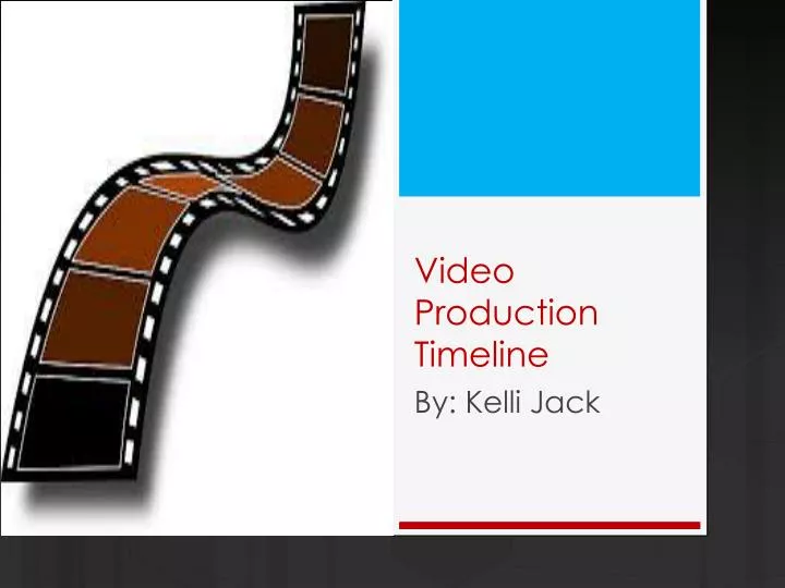 video production timeline
