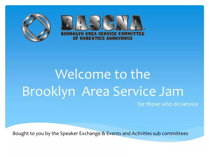 welcome to the brooklyn area service jam