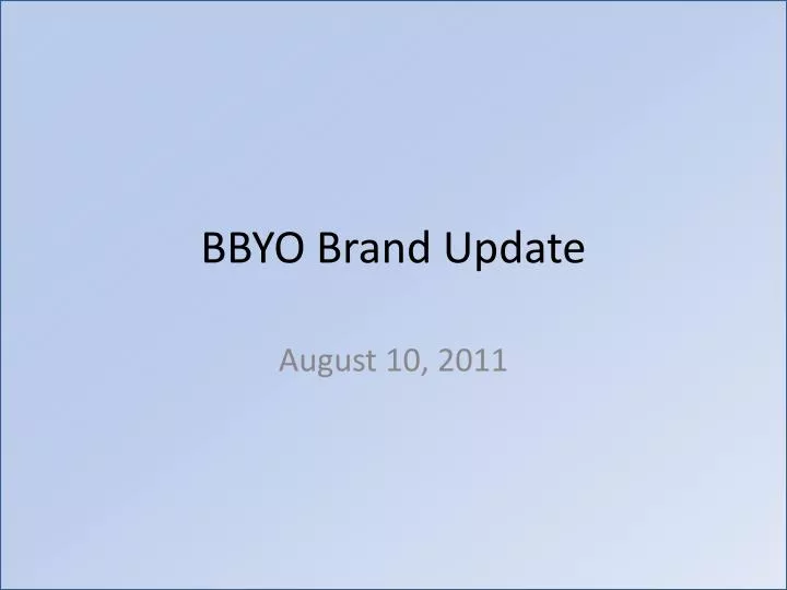 bbyo brand update