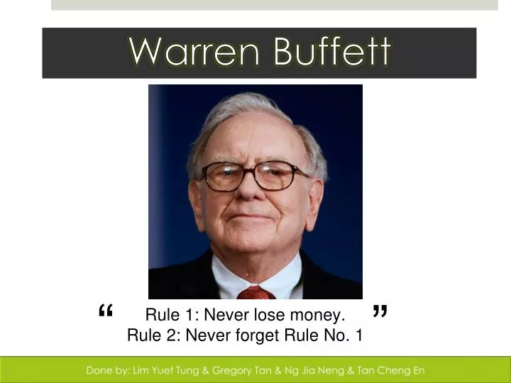 warren buffett