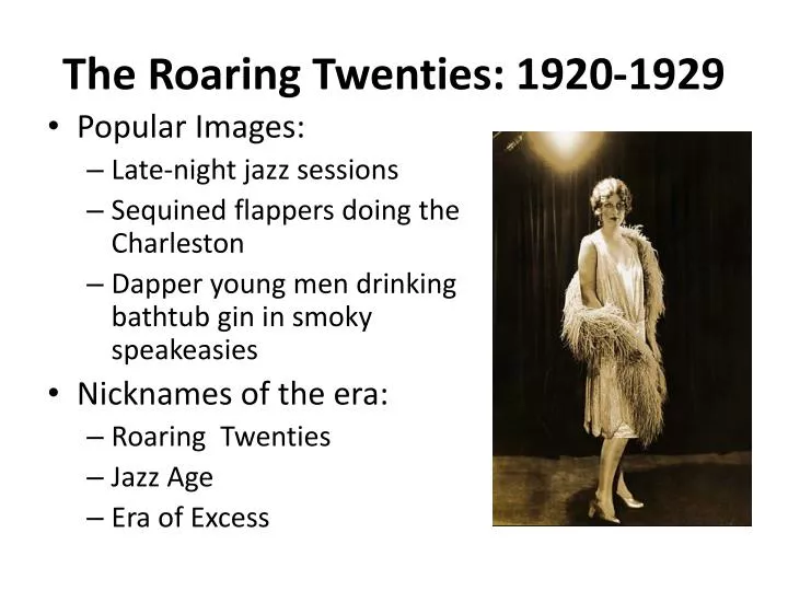 the roaring twenties 1920 1929