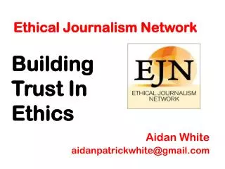 Ethical Journalism Network