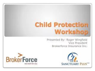 Child Protection Workshop