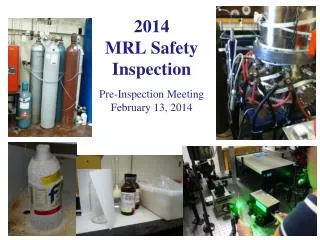 2014 MRL Safety Inspection