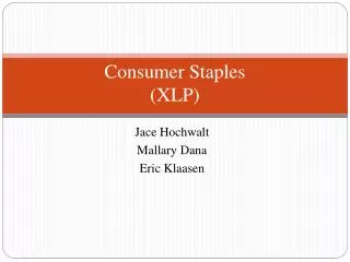 Consumer Staples (XLP)