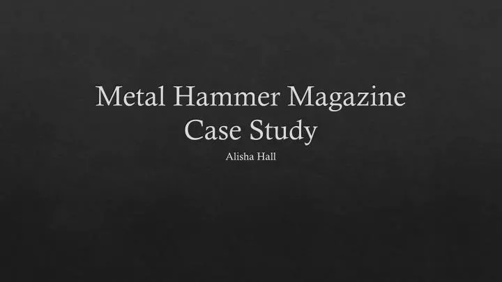 metal hammer magazine case study
