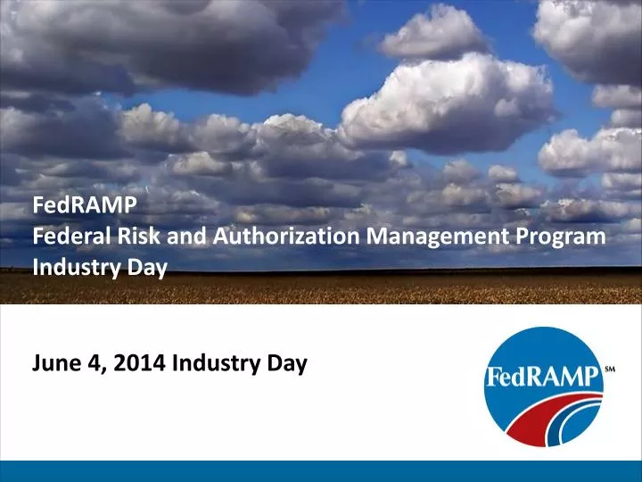 fedramp federal risk and authorization management program industry day