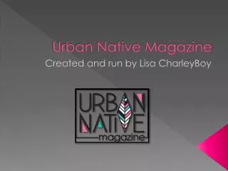 Urban Native Magazine