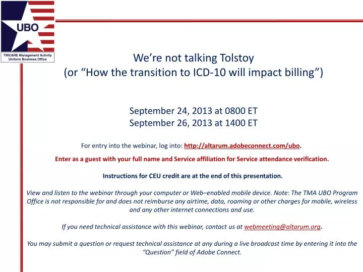 we re not talking tolstoy or how the transition to icd 10 will impact billing