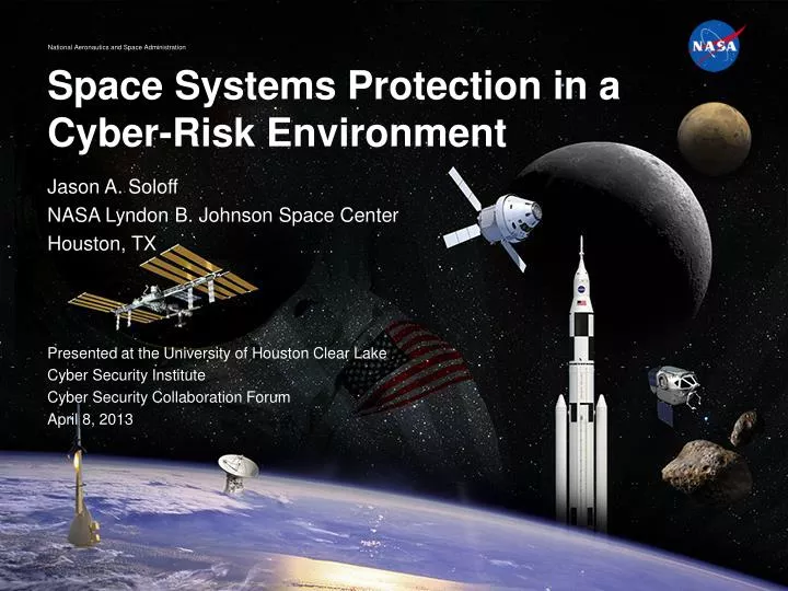 space systems protection in a cyber risk environment