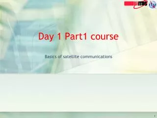Day 1 Part1 course