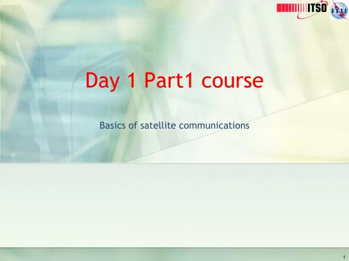 day 1 part1 course