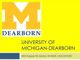 University of Michigan-DEARBORN