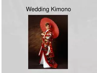 Wedding Kimono