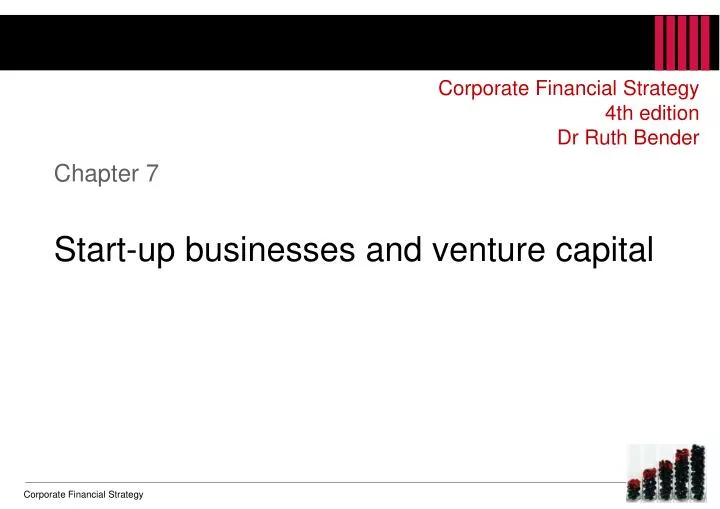 chapter 7 start up businesses and venture capital