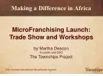 Making a Difference in Africa - slide 1
