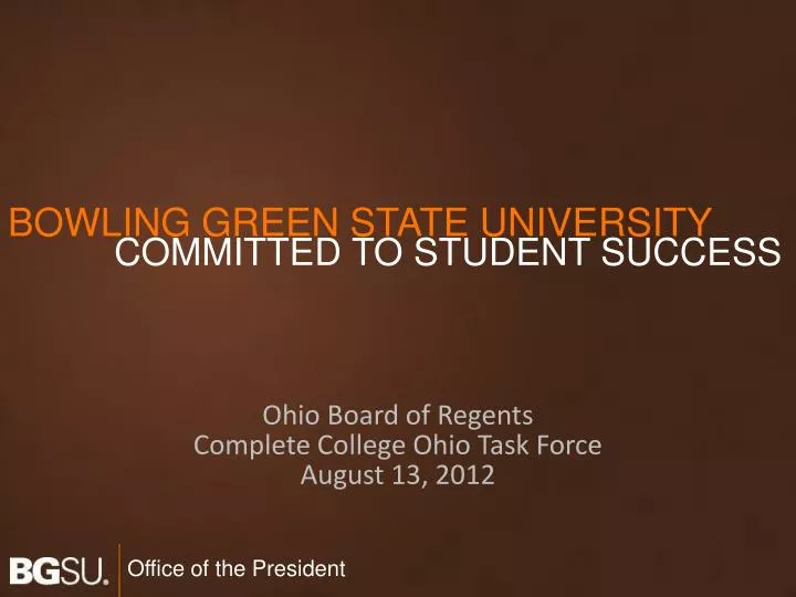 ohio board of regents complete college ohio task force august 13 2012