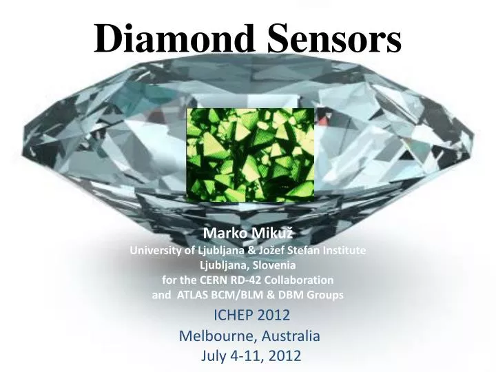 diamond sensors