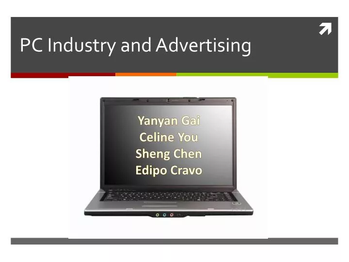 pc i ndustry and advertising