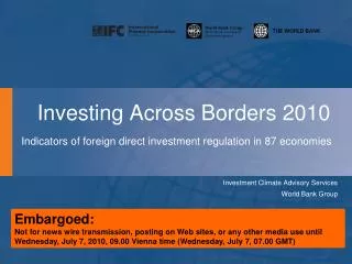 Investing Across Borders 2010