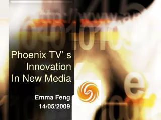 Phoenix TV’ s Innovation In New Media