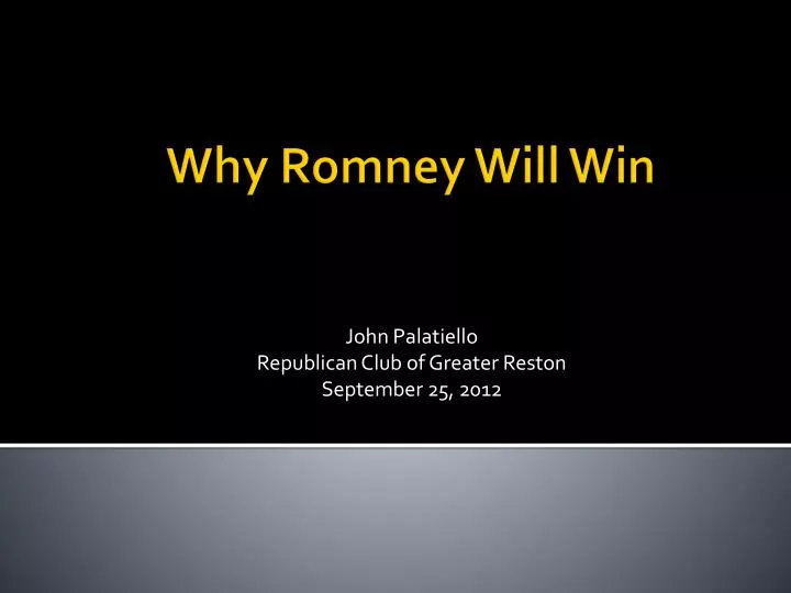 john palatiello republican club of greater reston september 25 2012