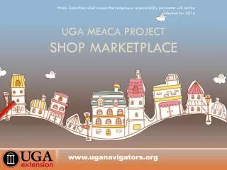 UGA MEACA Project SHOP Marketplace