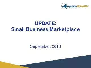 UPDATE: Small Business Marketplace