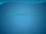 Luddites and Unions