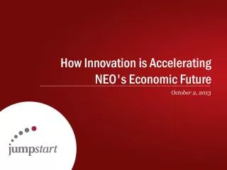 How Innovation is Accelerating NEO' s Economic F uture
