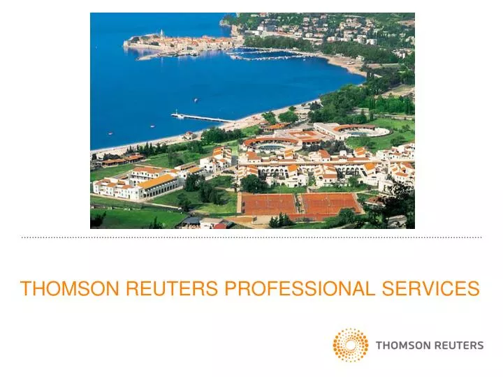 thomson reuters professional services
