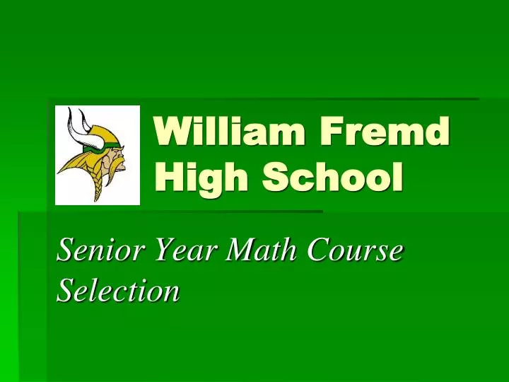 william fremd high school