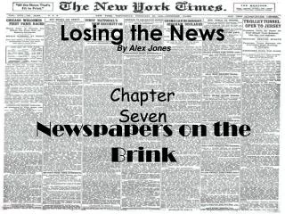 Losing the News