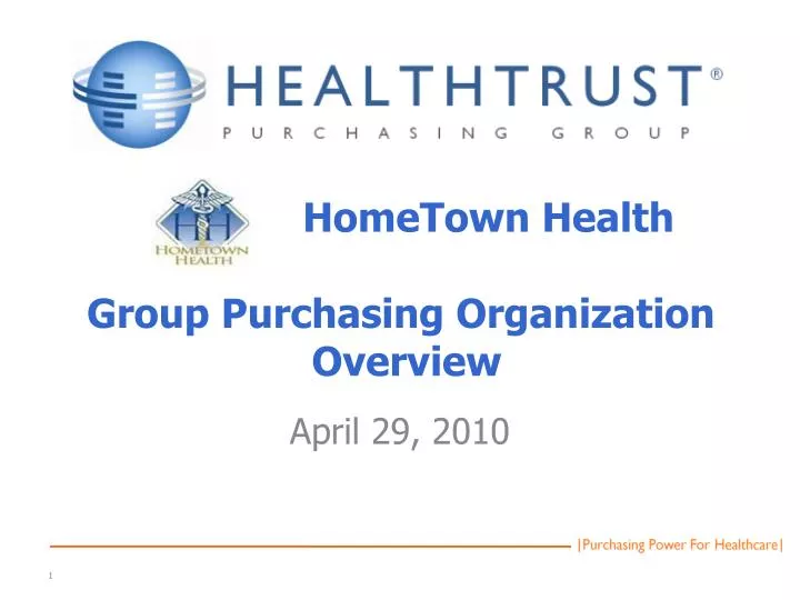 hometown health group purchasing organization overview