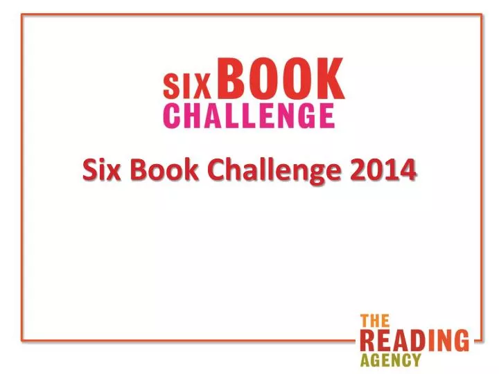 six book challenge 2014
