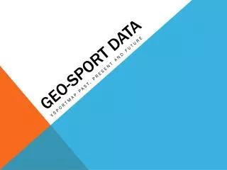 Geo-Sport Data