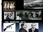 The Roaring 20’s - slide 1
