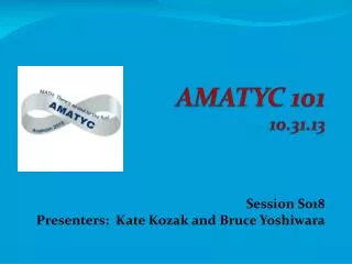 AMATYC 101 10.31.13