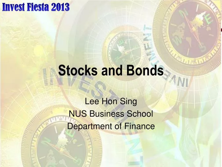 stocks and bonds
