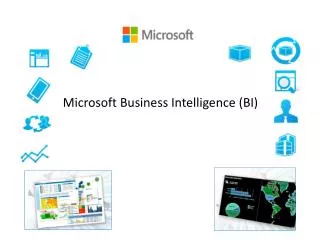 Microsoft Business Intelligence (BI)