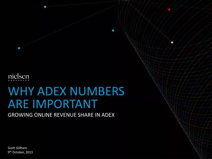 why adex numbers are important