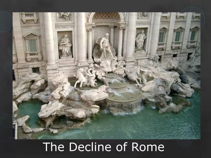 the decline of rome