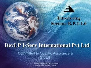 DevLP I-Serv International Pvt Ltd