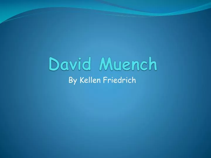 david muench
