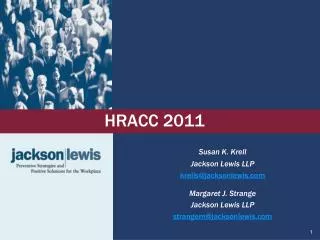 HRACC 2011