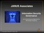 Comprehensive Approach to Information Security Governance: Insights from Patricia A. P. Fisher - slide 1